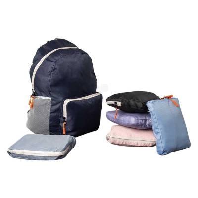 Mochila Dobrável Nylon 23L para Notebook 14 Personalizada