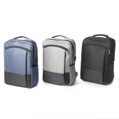 Mochila para Notebook 15,6 Pol. com USB Personalizada