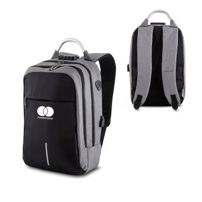 Mochila para Notebook com Saída USB e Fone de Ouvido Personalizada