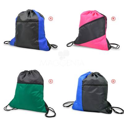 Mochila Saco com Alças Ajustáveis Personalizada