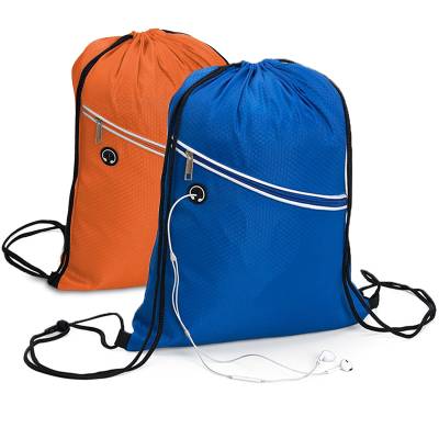 Mochila Saco em Fibra Poliéster Personalizada