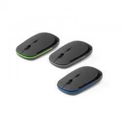 Mouse Wireless 2.4g Com Acabamento Emborrachado Personalizado