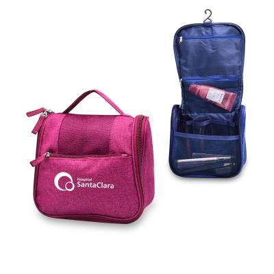 Necessaire Cabideira em Nylon Oxford Personalizada
