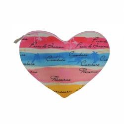 Necessaire Coração 24x17cm Personalizada