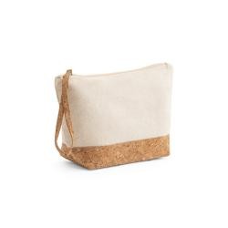 Necessaire de Algodão Com Detalhes Em Cortiça Personalizada