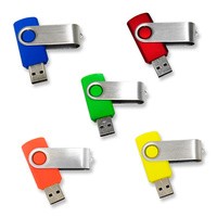 Pen Drive Colorido 5,7cm Personalizado