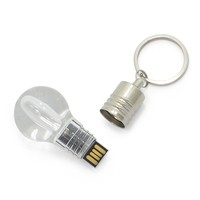 Pen Drive Formato Lâmpada Personalizado