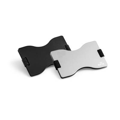 Porta-Cartões em Alumínio com Proteção RFID Personalizado