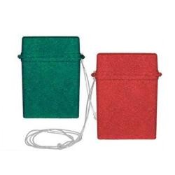 Porta-Crachá Metalizado com Cordão Personalizado
