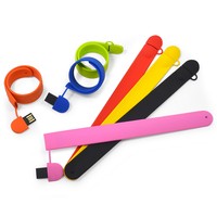 Pulseira Pen Drive 4gb e 8gb Personalizada