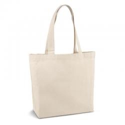 Sacola de Algodão Canvas 38x45cm Com Bolso Personalizada