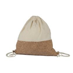 Sacola Mochila de Algodão Cru Personalizada