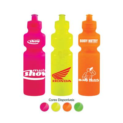 Squeeze Neon 750ml Personalizado