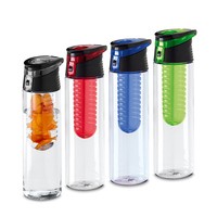 Squeeze Plástico 740ml com Infusor de Frutas Personalizado
