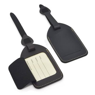 Tag de Identificação para Mala em Couro Sintético Personalizada